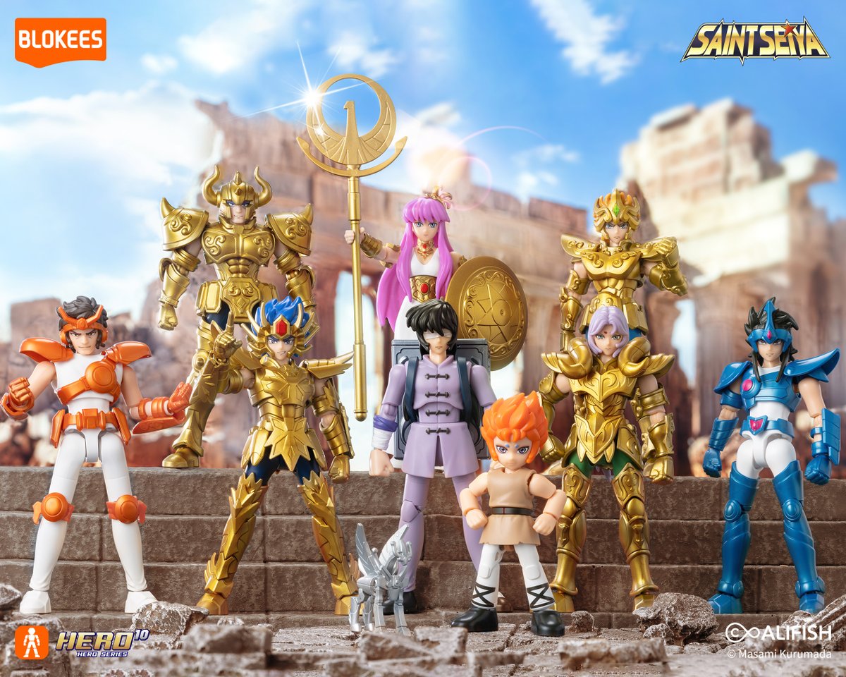 CCXP25 | Blokees Saint Seiya GALAXY VERSION 03 – Gold Zodiac ①
Step back into the fiery cosmos of your youth!

Bring home Blokees Saint Seiya GALAXY VERSION 03 – Gold Zodiac ① and relive the legendary clash of the very first Galactic Tournament.
The series makes its global