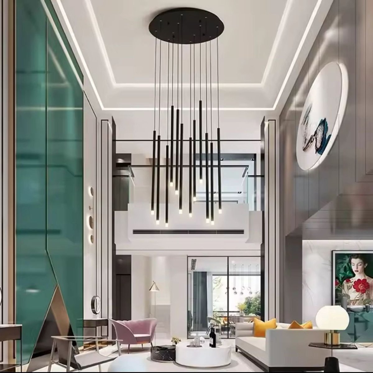 phranqelectrica's tweet image. LED Long Tube Rotating Staircase Chandelier Lighting
#phranqelectricals #LED #ledlightshow #genricdroppinglight #chandelierlighting