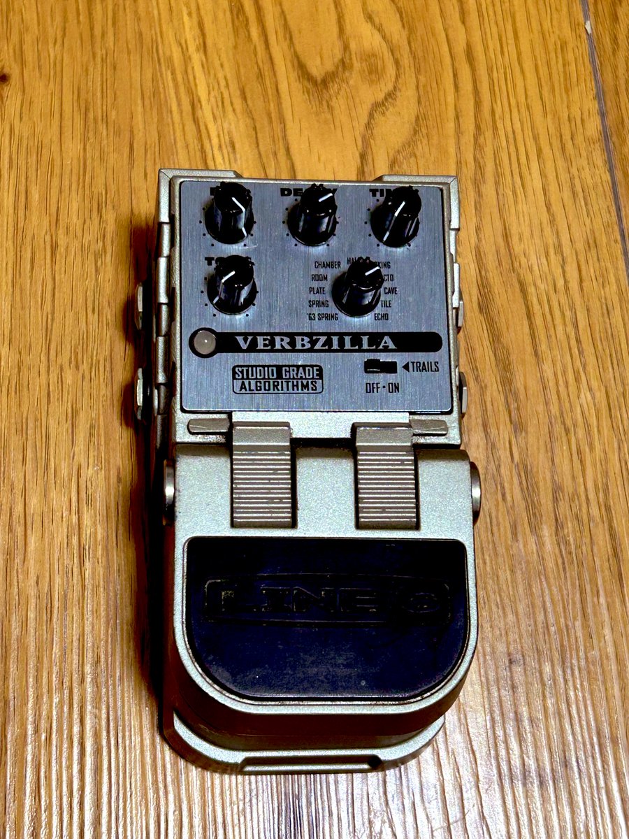 初心に帰って LINE6 VERBZILLA。 だいぶ前にメルカリで出品されてて