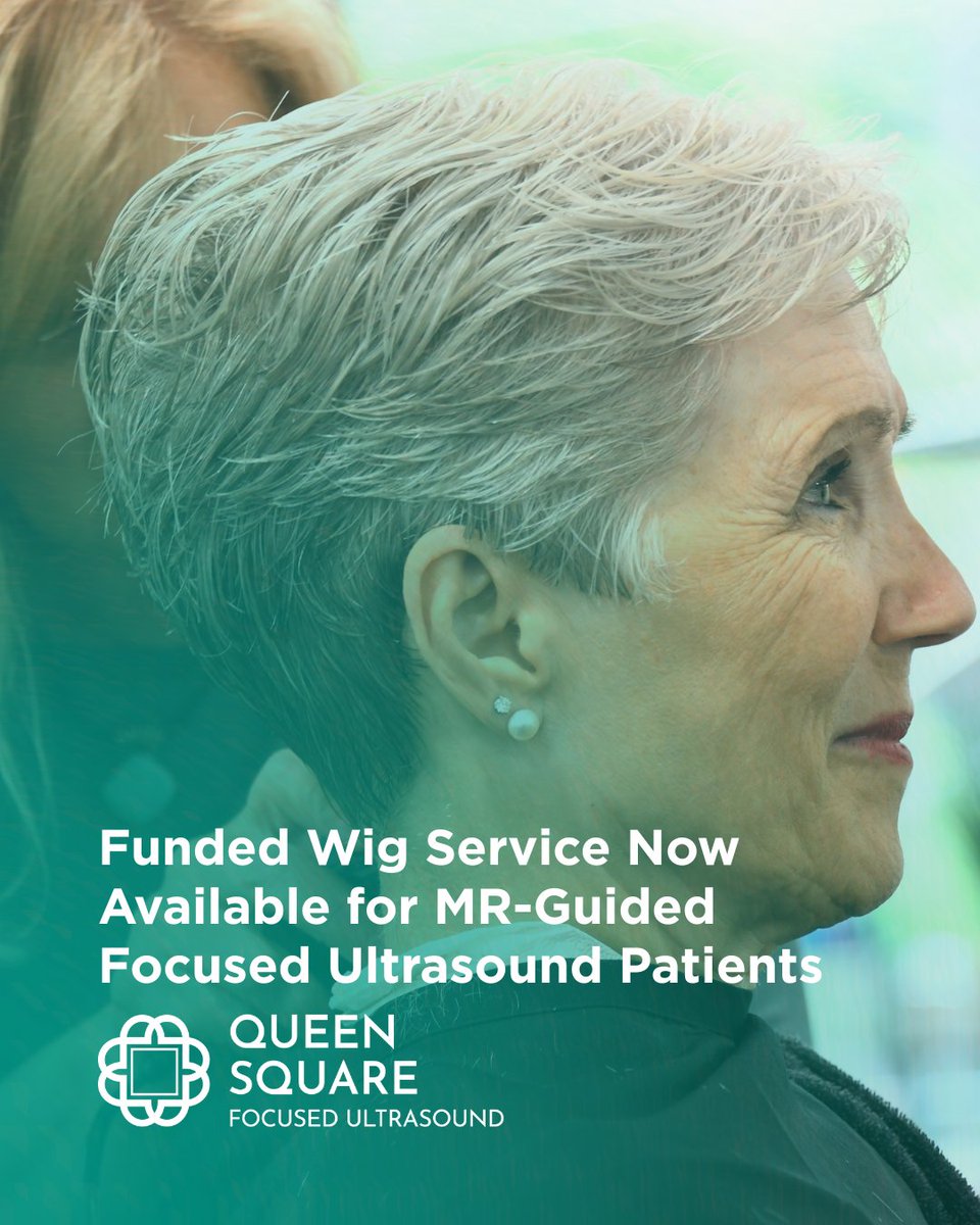Some patients hesitate before MRgFUS due to the need to shave their head.

We now offer a funded wig service to support confidence and wellbeing during recovery.

🔗 vist.ly/4hc6b

#MRgFUS #EssentialTremor #ParkinsonsCare #tremorrelief #QueenSquareImaging