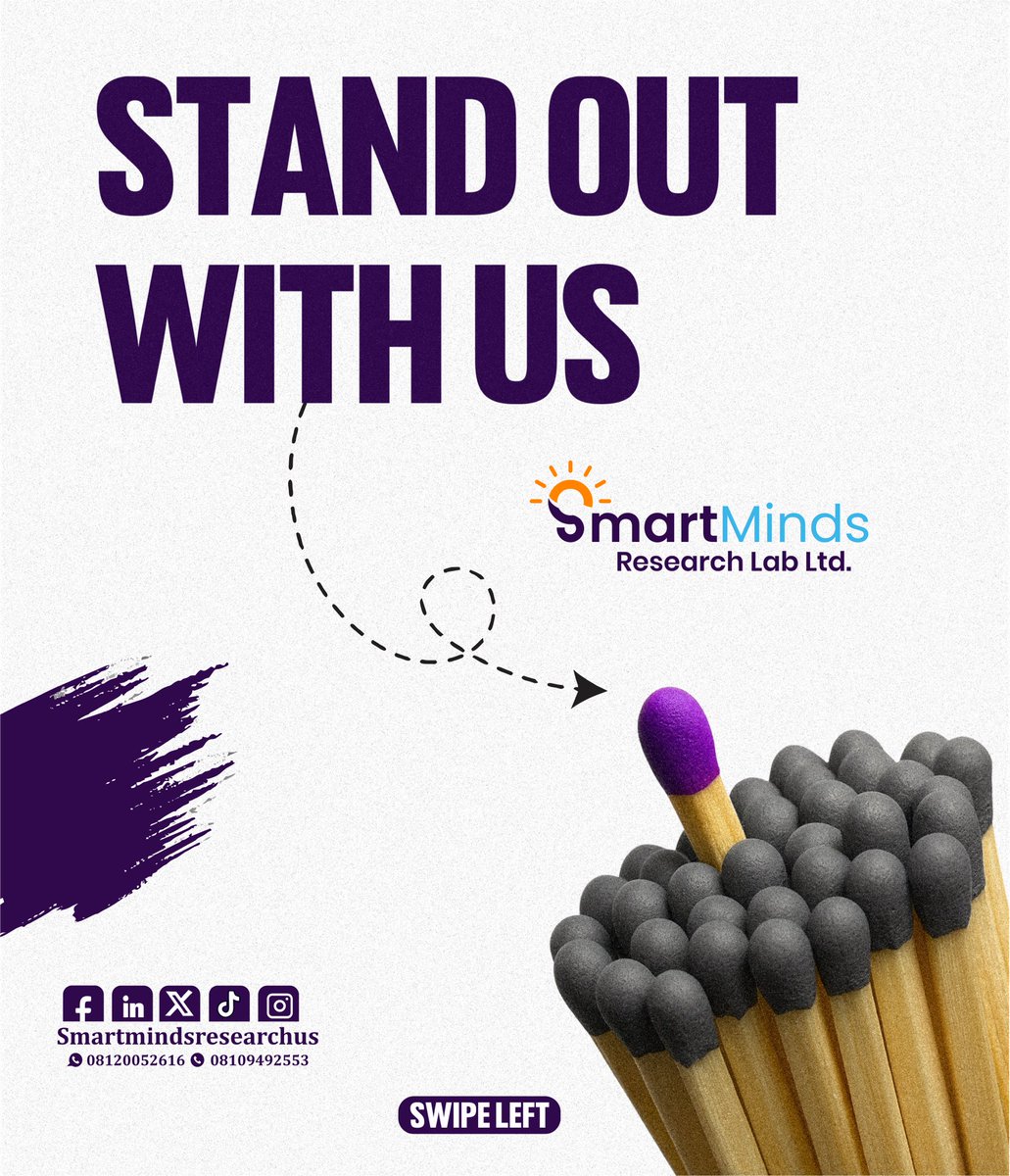 SMResearch_'s tweet photo. Clear structure, real expertise, dependable delivery. If you want results without the stress, you are in the right place.
#SmartMinds #WhySmartMinds #ResearchSupport #BusinessResearch #StudentSupport #ProjectHelp #DataAnalysis #MarketResearch #AcademicExcellence #IjebuOde https://t.co/rCNiP927AY