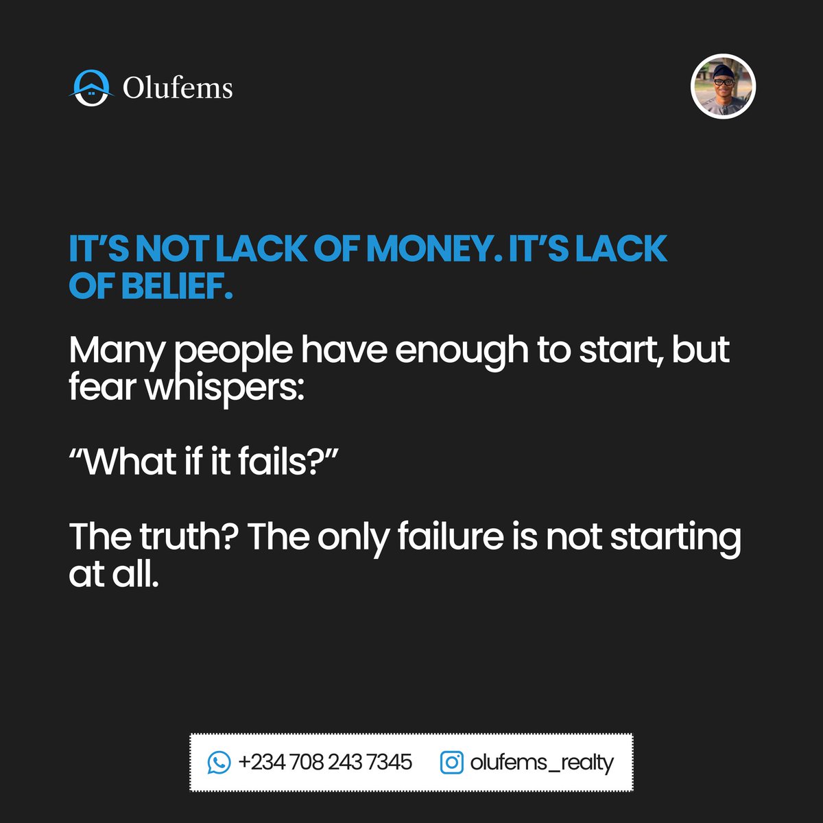 Olufems Realty 😎 tweet media