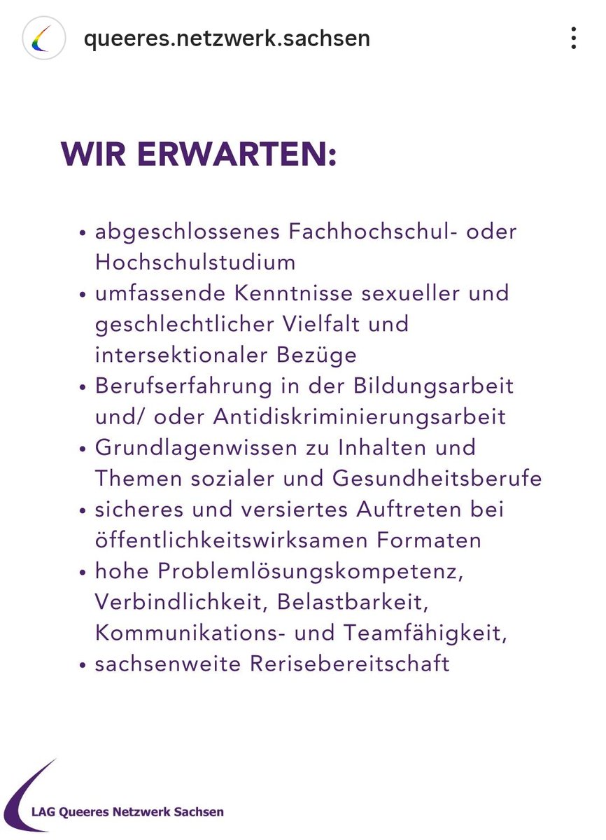 Komm in ein dynamisches Team, wo du immer nur einen falschen Atemzug von einer Diskriminierungsklage entfernt bist.