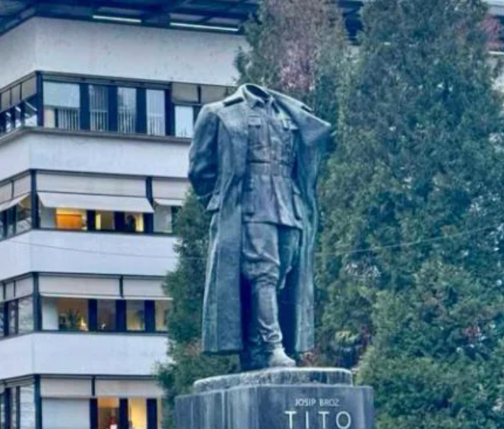 Tito brez glave danes v Velenju! Levičarji pa v jok!