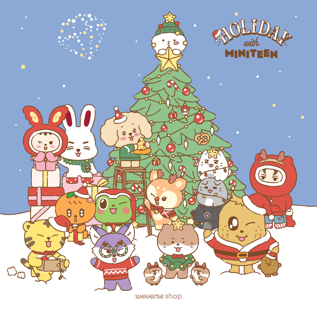 SEVENTEEN JAPAN NEWS] HOLIDAY with MINITEEN MERCHANDISE 予約販売