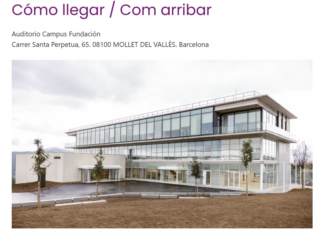 ‼️📢Ante el creciente número de inscripciones y petición de información sobre nuestro próximo III  #CongresoDoFemCo2026, os facilitamos esta publicación con detalles de:
🚕Cómo llegar / Com arribar-hi – (Ver opciones desde el aeropuerto de Barcelona)
🏩Dónde alojarse / On