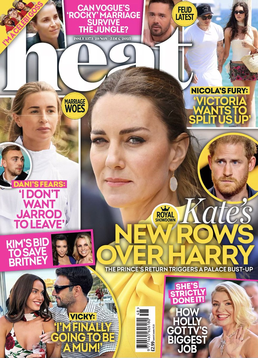 Front page Heat Magazine. Dani Dyer. #frontpage #heatmagazine #exclusive #danidyer #celebrity