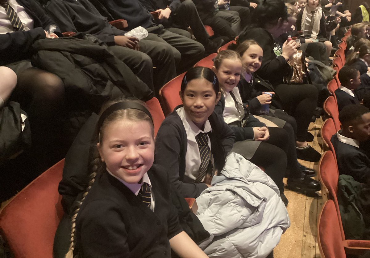 Class 12 had a fantastic time at the Pantomime yesterday!