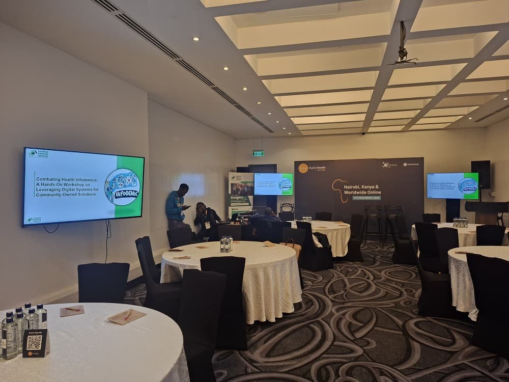 Communities need reliable information to make informed health decisions, yet misinformation often spreads faster than the facts. Strengthening digital capacity at the local level is essential to closing this gap.

Our session on combating health infodemics and leveraging digital
