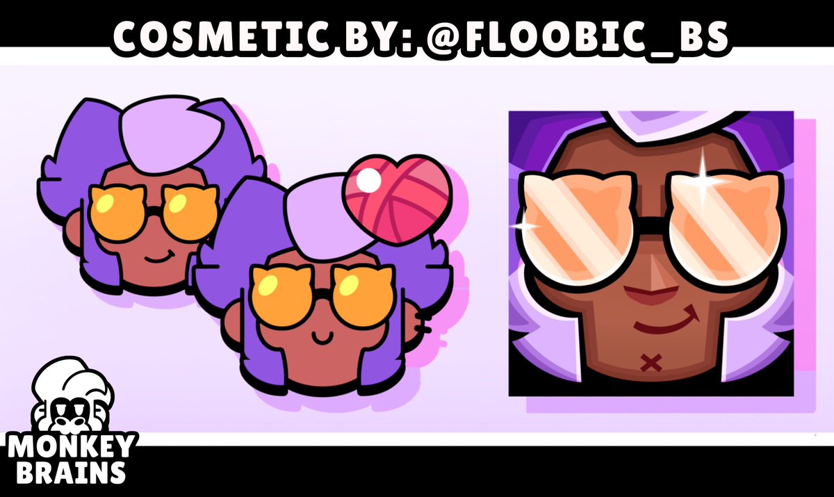 •My First Skin For <a href="/maxvellart/">MaxvellArt🔥</a> Make - 🐱Cat Lover Brock🐱

Thank <a href="/FlooBiC_bs/">FlooBiC</a> for Skin Cosmetic ❤️

Like and repost if u loved it!

#BrawlStars