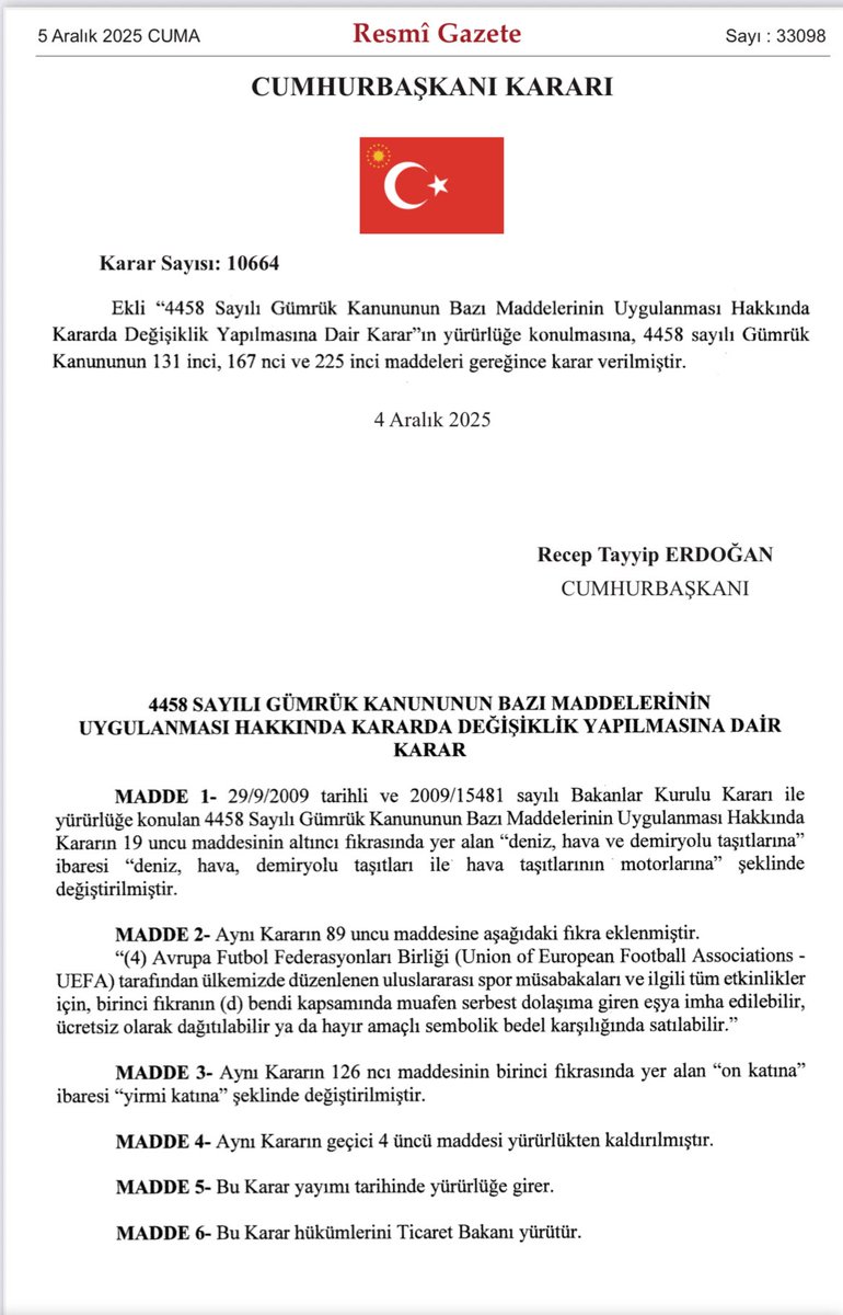 E-ihracatta kullanılan ETGB limitlerini artırma yetkisi 10 katından 20 kata çıkarıldı.

Böylece mevcut 15 bin Euro sınırının 30 bin Euroya, 300 kg ağırlık limitinin 600 kg’a yükseltilmesi için düzenleme yapılmasının önü açıldı.