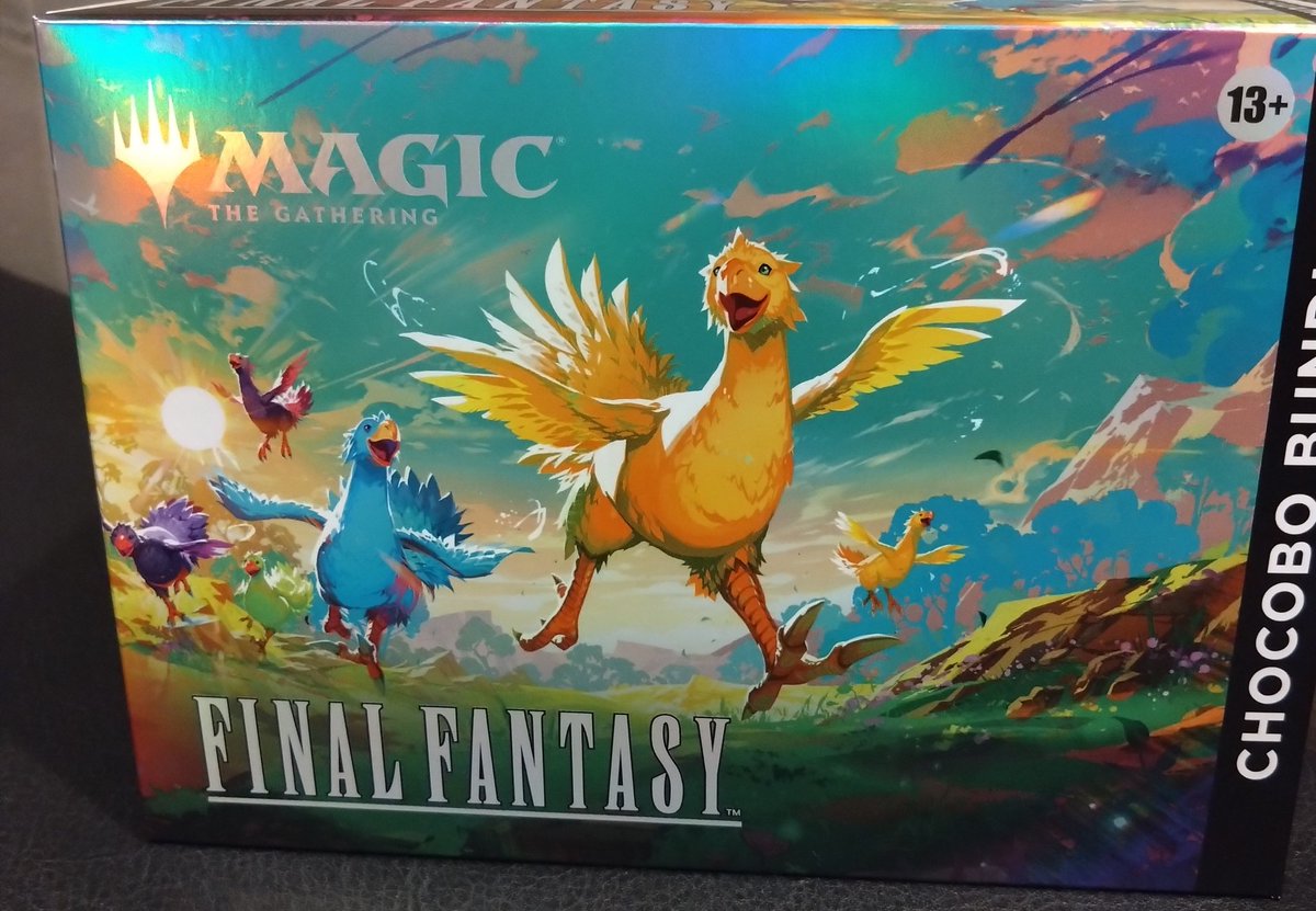 halpoke04's tweet photo. チョコボバンドル(英語版)嬉しい 
 #MTGxFINALFANTASY  #チョコボバンドル https://t.co/40ToXwf7f7