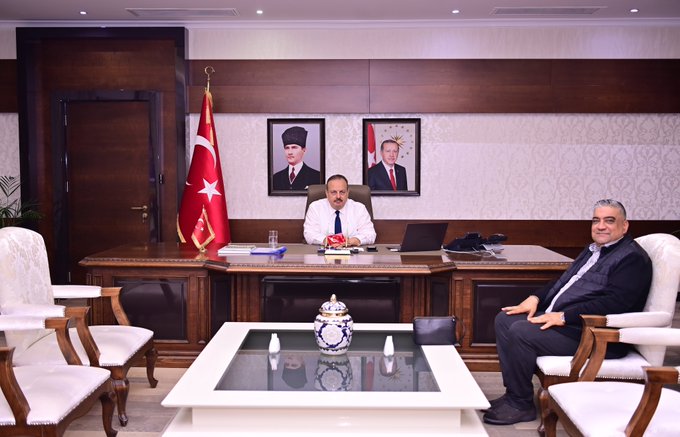 İş İnsanı Ender Çankel, Vali Canbolat’ı Ziyaret Etti