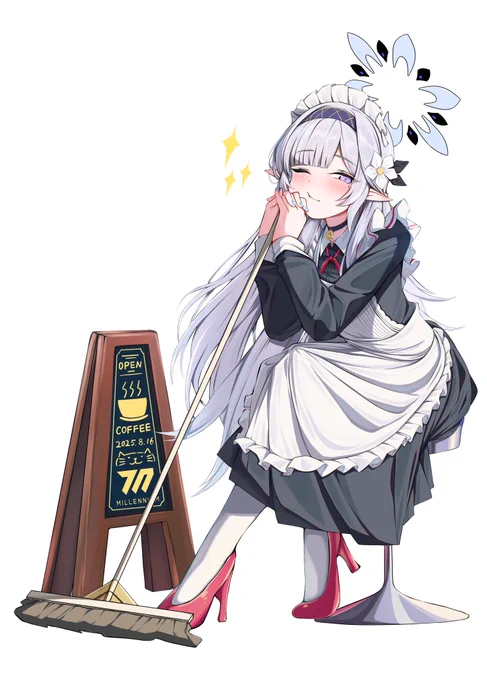おサボりメイドの 明星ヒマリ さん ※アクスタ再販しますー #ブルアカ