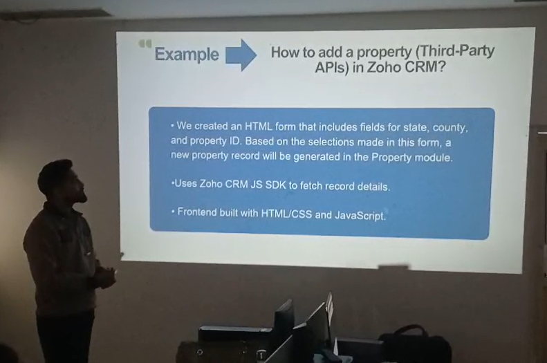 Pkgarg55's tweet photo. 🎯 Team Learning at KG CRM Solutions

One of our team members delivered a great PPT session on "Zoho CRM Widgets."
The session covered how widgets help add custom UI components, connect third-party apps with the JS SDK, and make API integrations smoother with ZRC. 

 #TeamKGCRM https://t.co/2W59ydf5CT