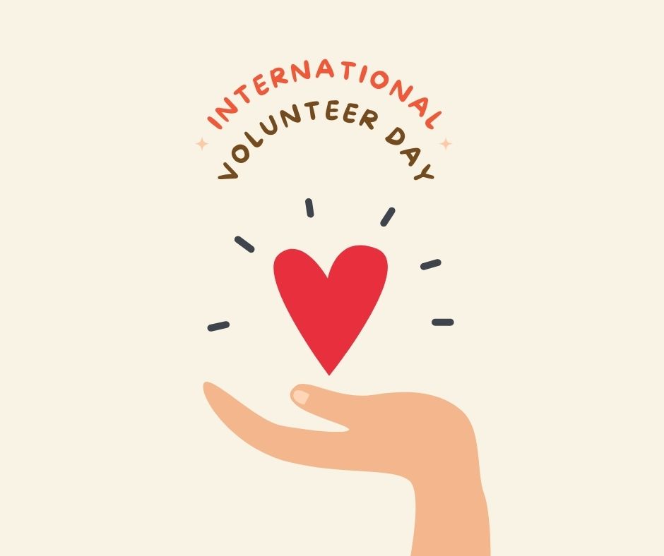 International #VolunteerDay 🤲 | 2025 Slogan: Every Contribution Matters.

Today also marks the start of 🗓️ Year of the Volunteers for Sustainable Development.

Thank you to all volunteers ❤️ who, with your actions, make an invaluable contribution to the well-being of communities