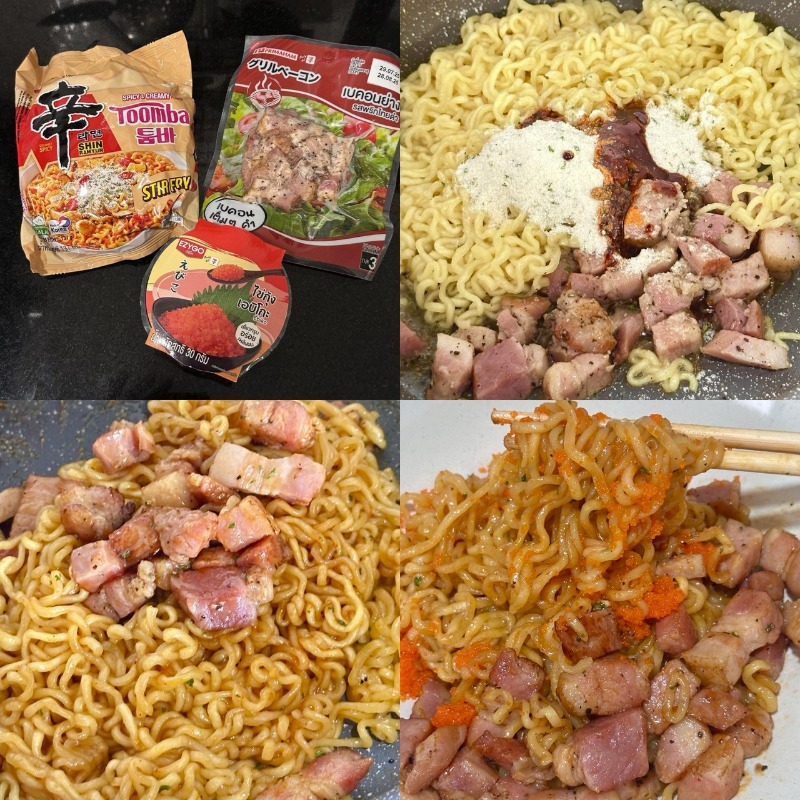 jellyinth's tweet photo. Just tried Toomba Shin Ramyun 🍜 Bold, spicy, and packed with flavor! Perfect for a quick, comforting meal that hits all the right spots. Definitely my new go-to instant noodles!
Price: RM22.80