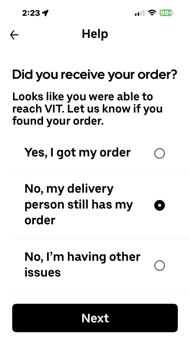 StephenAWest's tweet photo. @UberEats @Uber_Support @Uber I tried this five times and am finally giving it up to X. 
Help me connect those dots… no I didn’t get my food…Great enjoy your food?!

🤔🥲🤯🤦🏻‍♂️!! https://t.co/748QUSoE0c