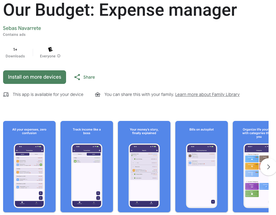 ourbudgetapp's tweet photo. In the meantime, I have been working on compiling the Android app, I have launched it and it is now in closed beta. Anyone interested in trying it out, please DM me. @ourbudgetapp https://t.co/MKnL0M1ETy