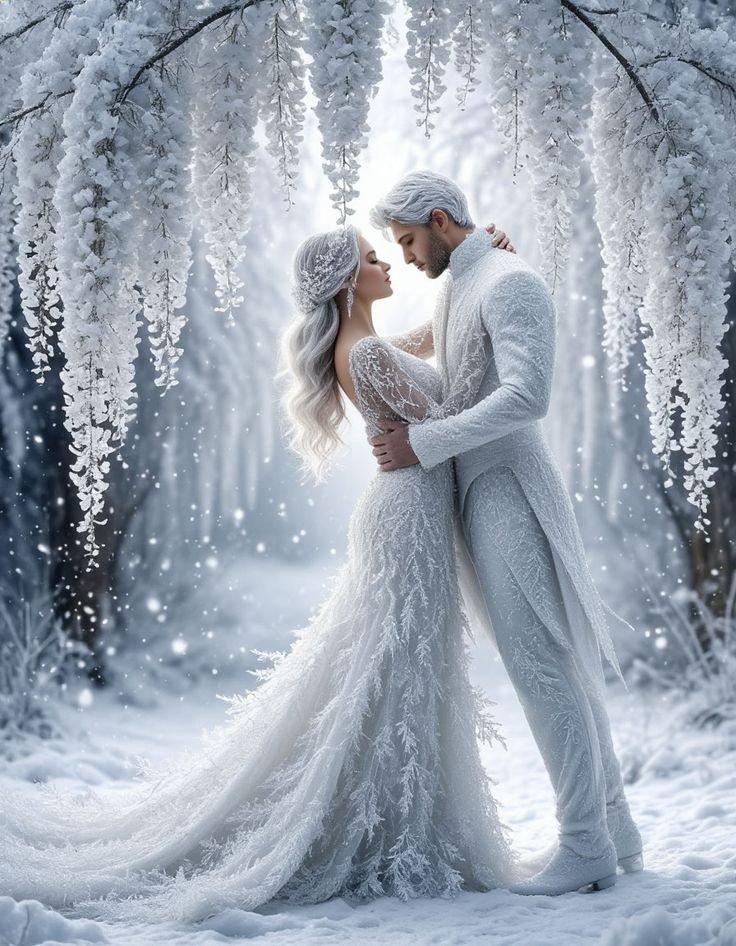 #vss365 #FoxProse <a href="/FoxProse/">Fox Prose</a> #fairytalepoets #soulseedslove #loveletters💌 

The attire of winter, #chic in white like feathery drifts of snowflakes in Christmas starlight. Unwrap me for at the core I'm at your silken mercy, where love is the anchor in this forest dream...