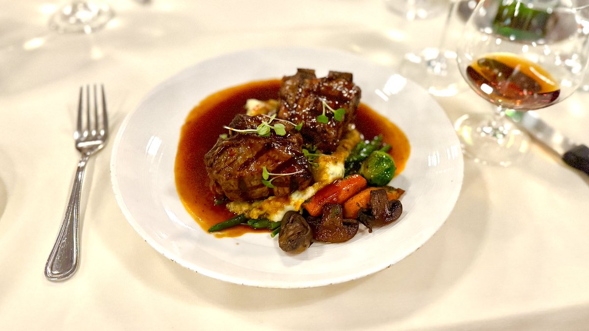 The gulab jamun soaked up rose syrup like little doughnut sponges.