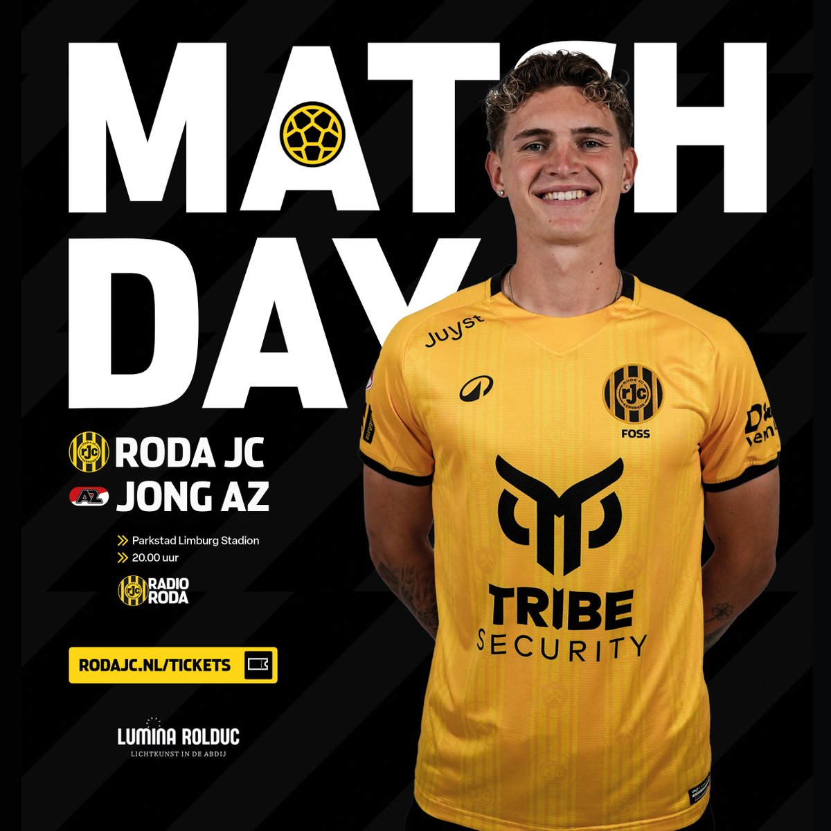 jolandgraaf's tweet photo. MATCHDAY 20.00 uur PLS Stadion
Roda JC-Jong AZ
⚽️⚒️🔥☀️Michael Breij en Ilias Takidine ontbraken wegens ziekte op de laatste training het is te hopen dat ze vandaag hersteld zijn,Sint Barbera heeft zich wel gemeld in het PLS dat de 3 punten in Kerkrade blijven.
#rodajc #RODJAZ https://t.co/tu2UFbVUvO