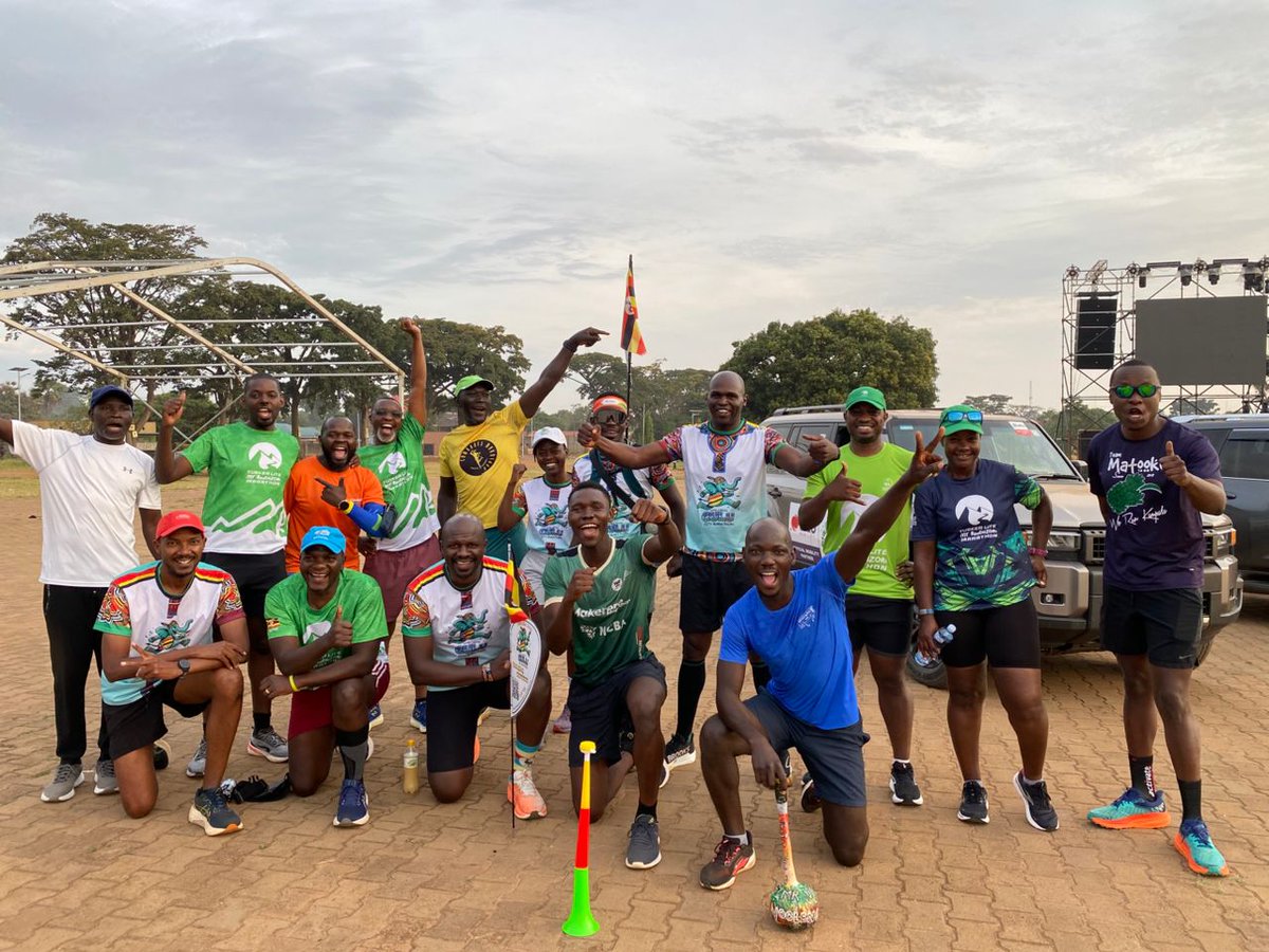 petalmoon51's tweet photo. A vibrant morning at Kaunda Grounds as Rwenzori Marathon led today’s 5km shake-out run ahead of tomorrow’s big day.
#TheGuluCityMarathon https://t.co/7i5NyqDxG6