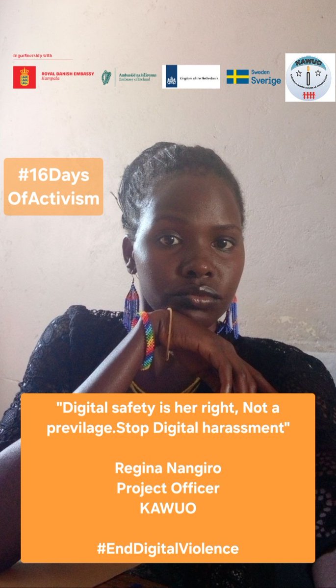 #16DaysOfActivism 
#EndDigitalViolenceAgainstWomen
🖐 Digital safety is her right