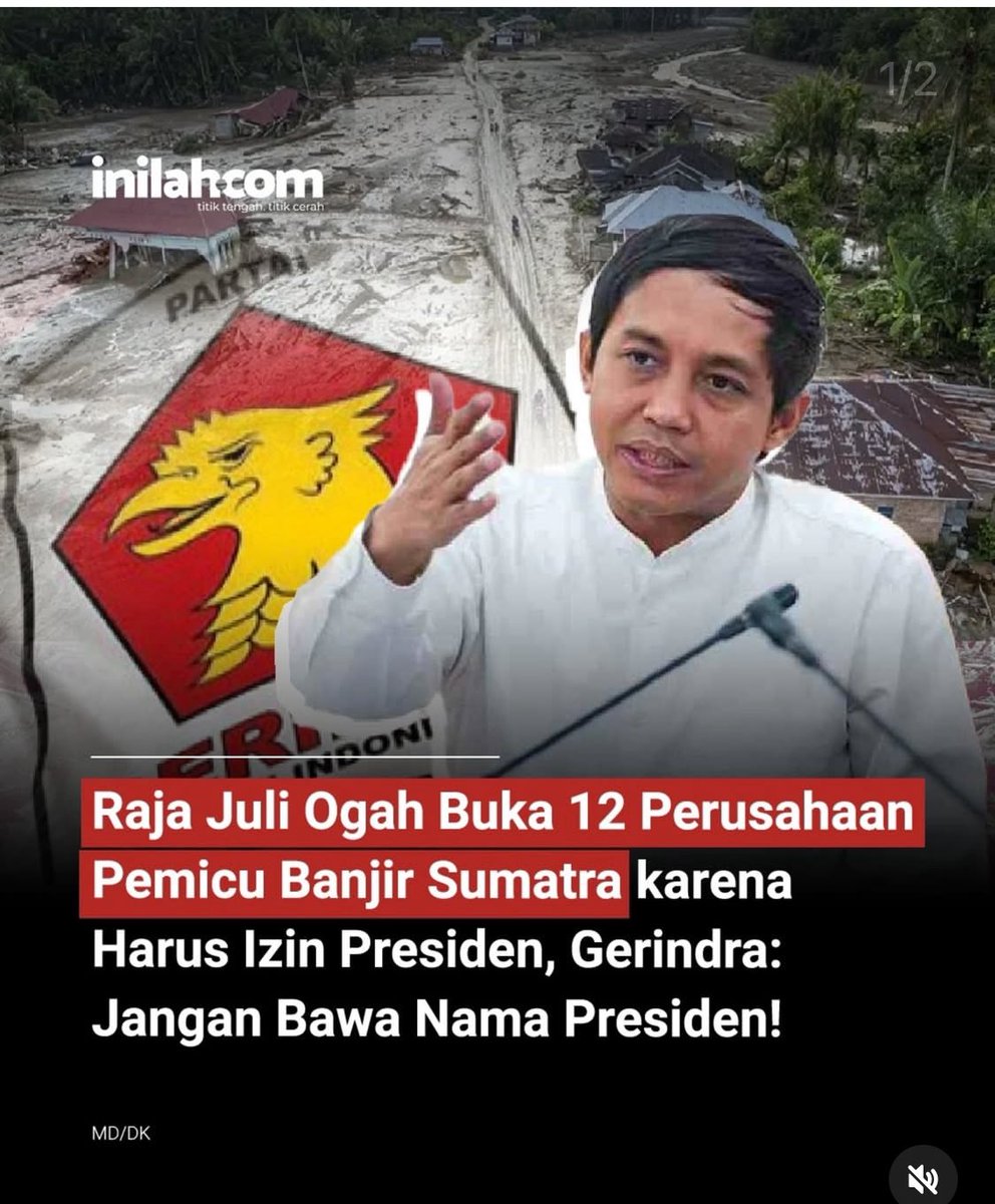 Aneh menteri satu ini si Raja Juli ; kalo terbitkan ijin gak pake ijin pd Presiden, koq umumkan nama pemegang ojon hrs persetujuan Presiden, menteri macam apa ini ?