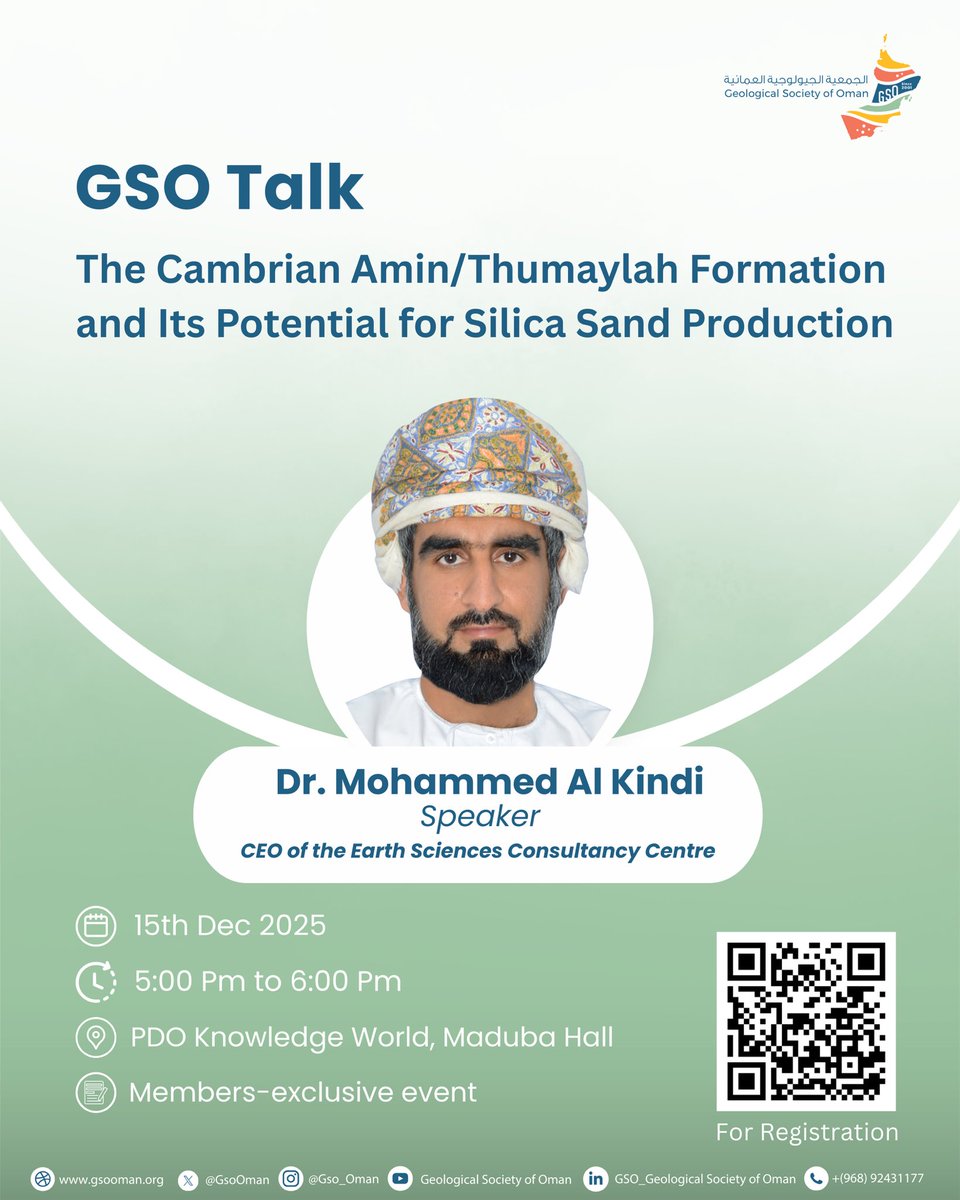 Geological Society of Oman tweet media