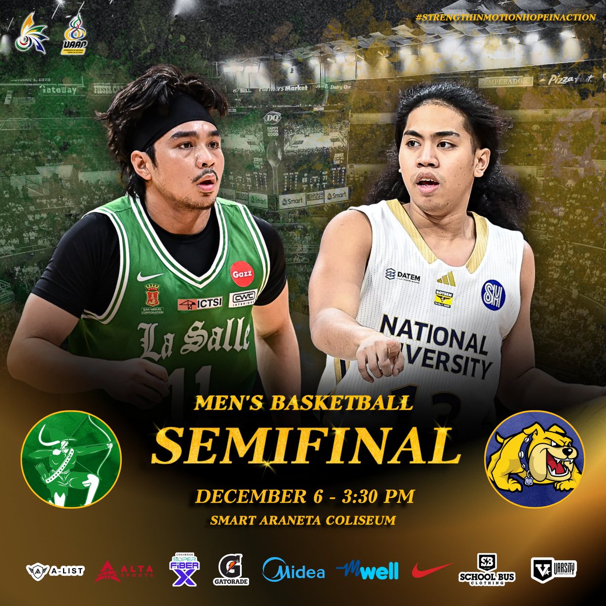 The UAAP tweet media