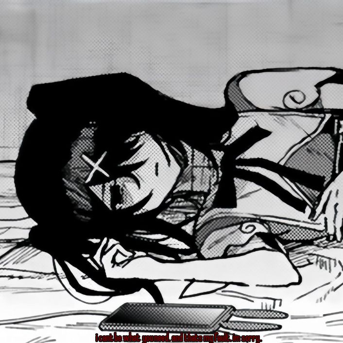 ||la puta madre cuando quiero revivir mi cuenta me enfermo, lo siento si me puse media inactiva, literalmente me estoy muriendo