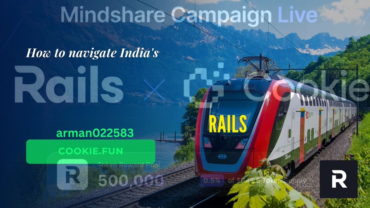 armanman6058's tweet photo. Rails × CookieFun is heating up!
Creators are taking over with pure mindshare power no team rewards, just community flex.
Who’s leading the wave today? @rails_xyz @cookiedotfun @0xnosh
#Rails #CookieFun #Mindshare #Web3 #AlphaDrop #Creators https://t.co/OVBUczfeBj