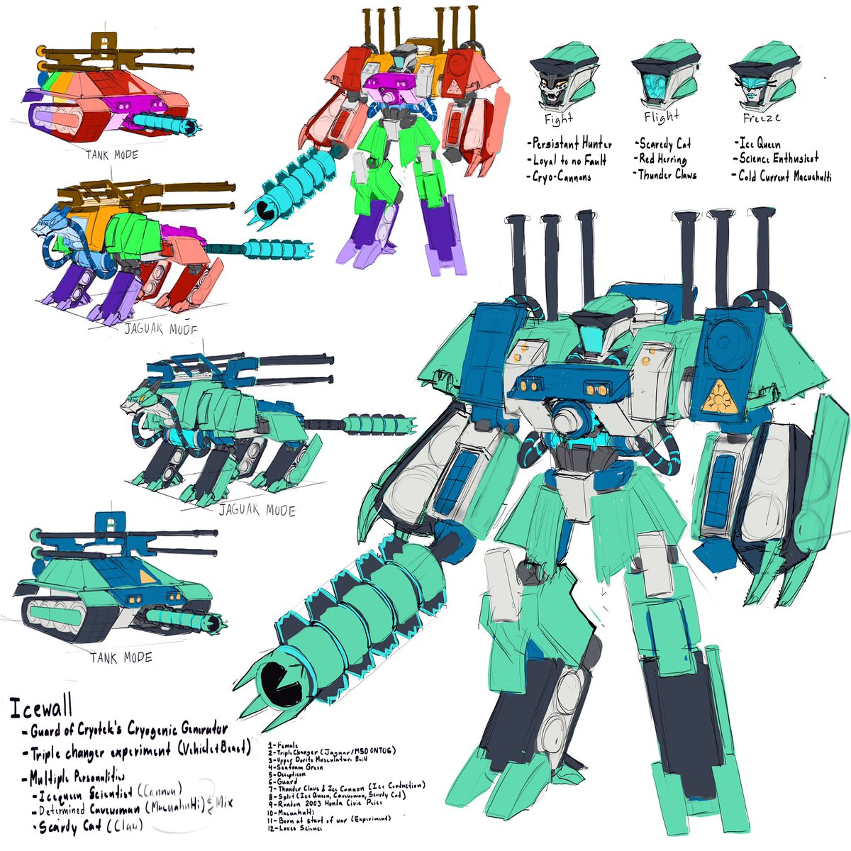 GamingCreatin65's tweet image. And with that we are finished; Meet Icewall! 

#Transformers