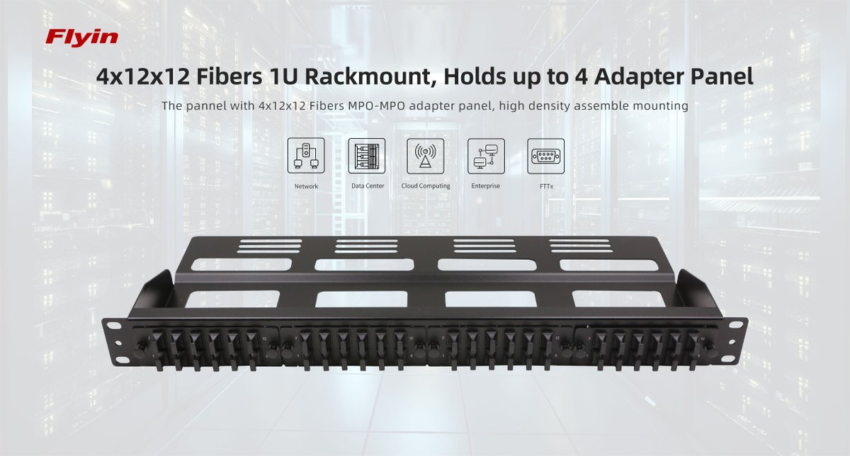 Meet the Flyin High-Density 1U Fiber Patch Panel​ — the compact, powerful solution for modern high-speed networks!

👉 Contact Flyin  today!
Mail: sales@opticres.com
Web: opticres.com

Flyin #DataCenter #FiberOptic #Networking #TechSolutions #ServerRoom # #AI #MPO #MTP