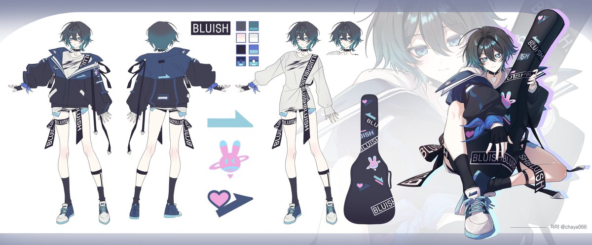 chaya066's tweet photo. #커미션 #Commission #cm

캐릭터 시트 작업했습니다! 너무너무 즐거운 작업이었어요 https://t.co/qWGaJyusXU