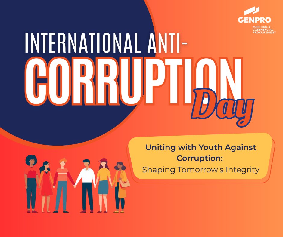 genpro_GO's tweet image. On International Anti-Corruption Day 2025, GenPro reaffirms its commitment to integrity and transparency as we near ISO 37001:2025 certification — a first in our sector.

#GenPro #IACD2025