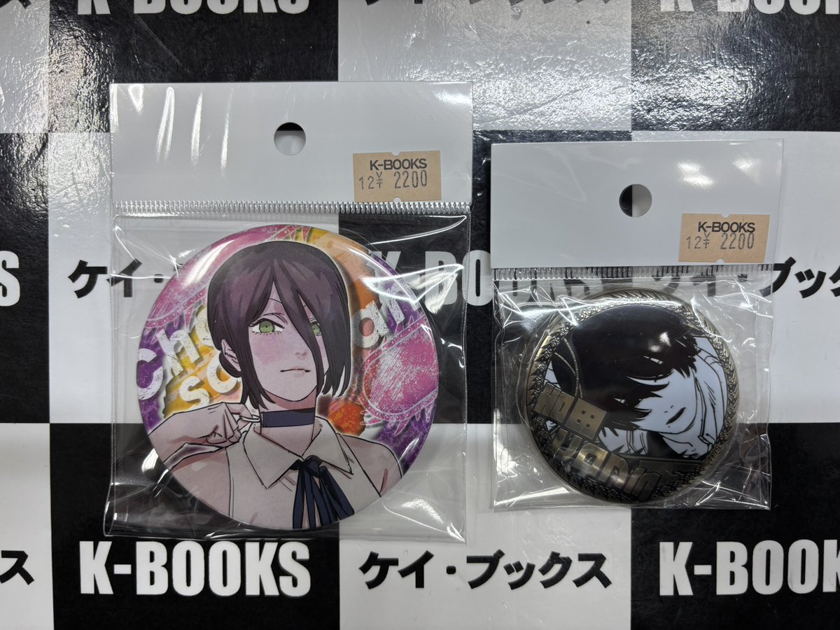 入荷情報】 #チェンソーマン ・コレクション缶バッジ ・ゴールデン缶