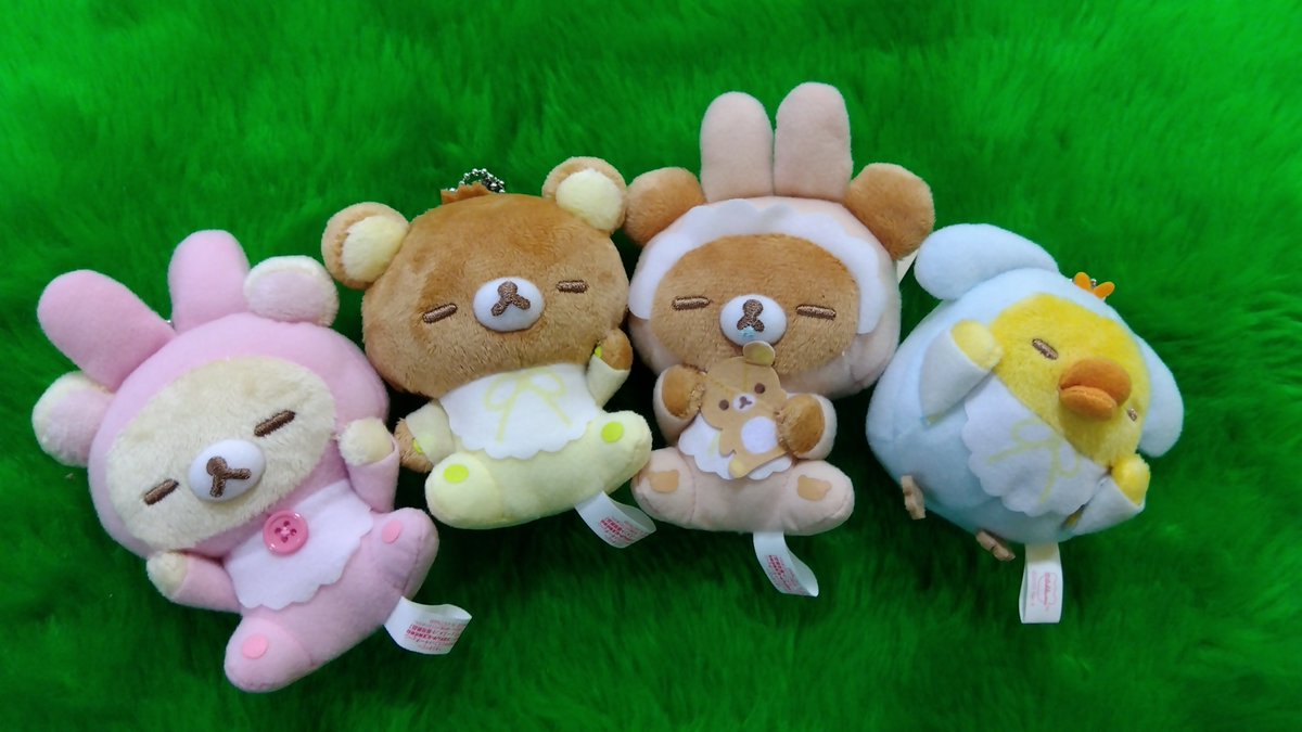 リラックマ うさうさベビー すやすやマスコットキーチェーン 入荷