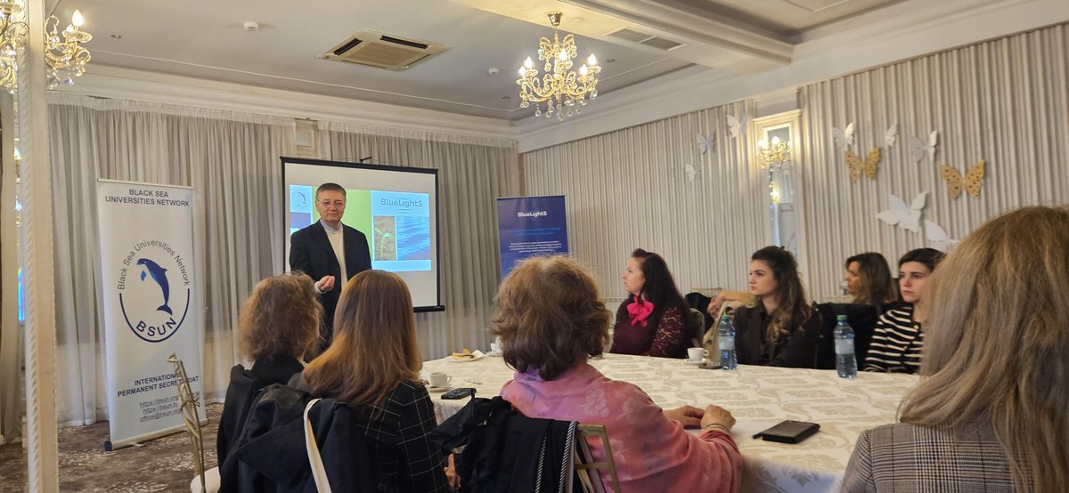 BSUN_IPS's tweet photo. Workshop on “Promotion of Blue Economy Learning in Pre-University Education”
 November 21, 2025 
@BlueLights_EU @BlueEducation @ModulesforTeachers
@BSUN https://t.co/yLkx2e4DDT