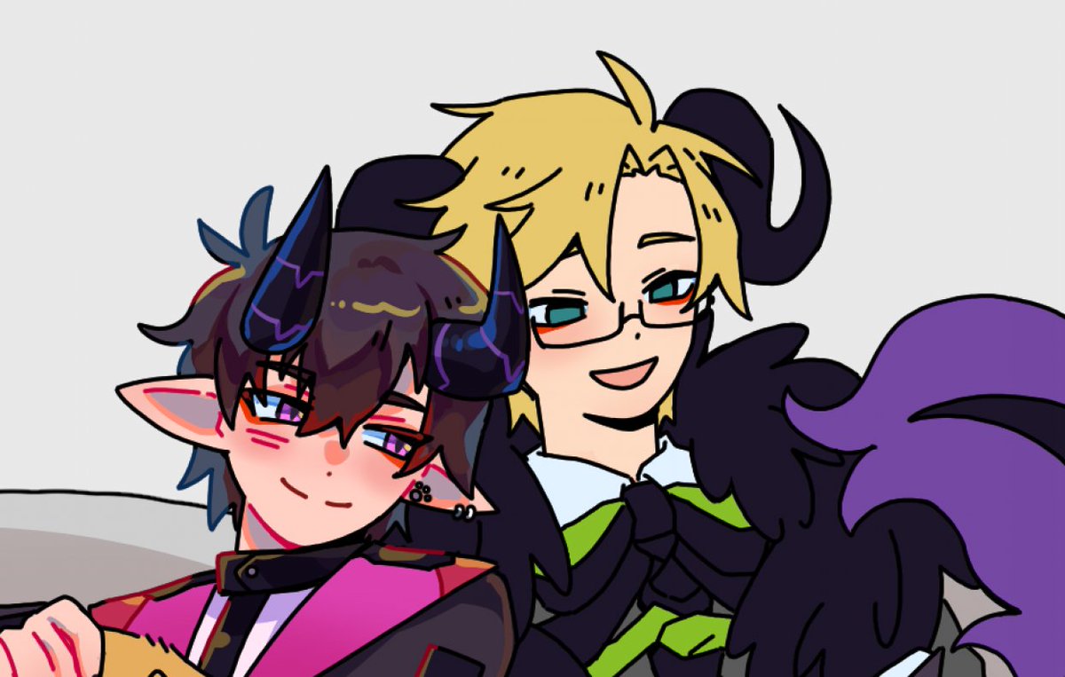 despite asking for permission to share wips when i work on commissions i rarely actually share anything LOL but i did think the difference here was quite fun