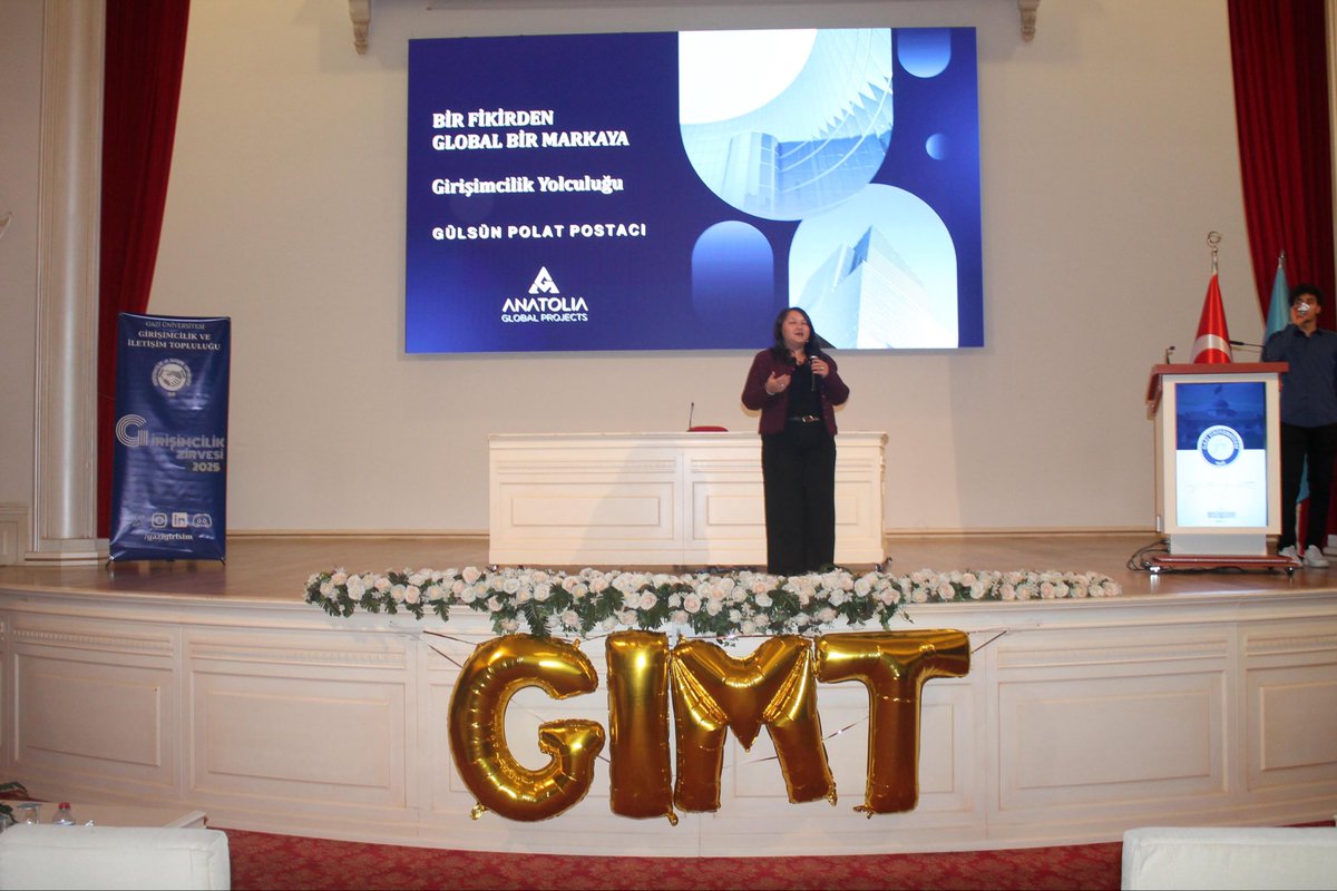 PolatPostac's tweet photo. Gazi Üniversitesi İletişim ve Girişimcilik Topluluğu’nun gerçekleştirdiği 2025 Girişimcilik Zirvesi. https://t.co/q824LePlhn