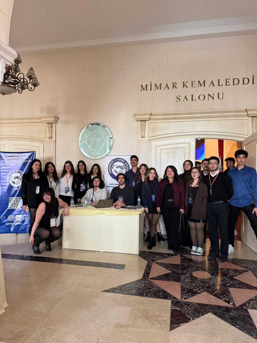PolatPostac's tweet photo. Gazi Üniversitesi İletişim ve Girişimcilik Topluluğu’nun gerçekleştirdiği 2025 Girişimcilik Zirvesi. https://t.co/q824LePlhn