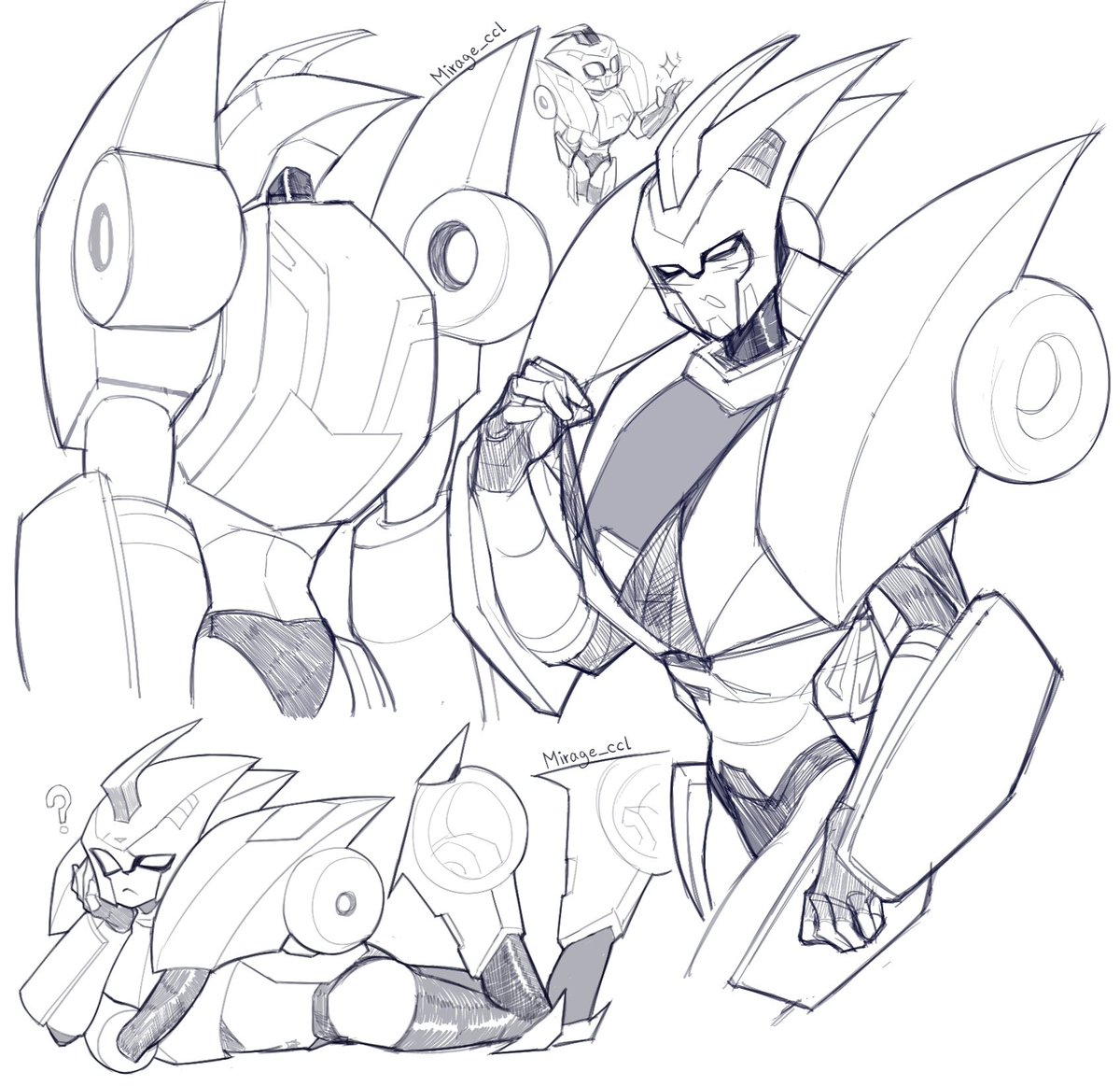 Magma doodles (⁠・⁠∀⁠・⁠)

#Transformersanimated #blurr #tfa #maccaddams #Transformers