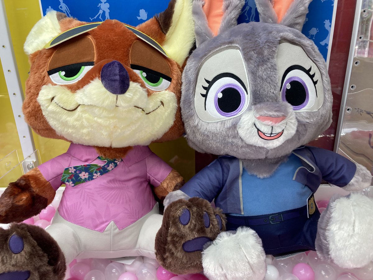 景品入荷情報】 ズートピア2 スーパーラージぬいぐるみ ジュディ