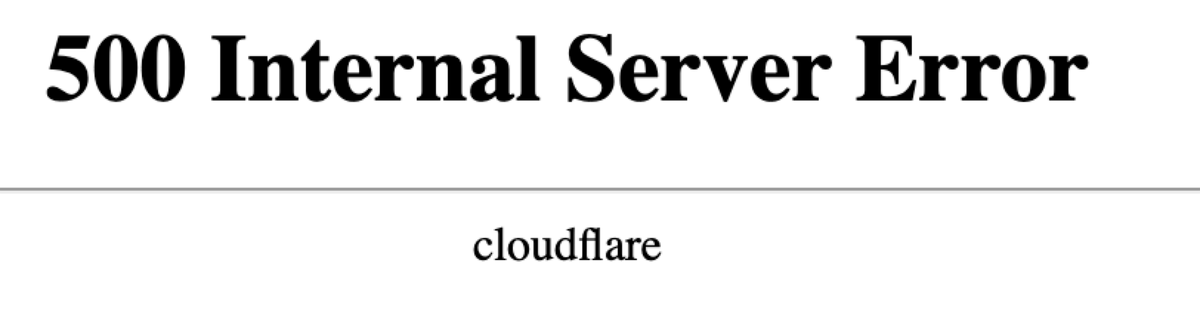 Is the internet down again?