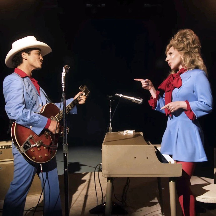 Producer James Fauntley recalls to Variety when he, Bruno Mars and D’Mile played Lady Gaga a rough draft of “Die With A Smile”:

“She was like, ‘Let’s go to the piano.’ I knew she could play the piano, but watching her actually sit down like a musician and learn the chords, so
