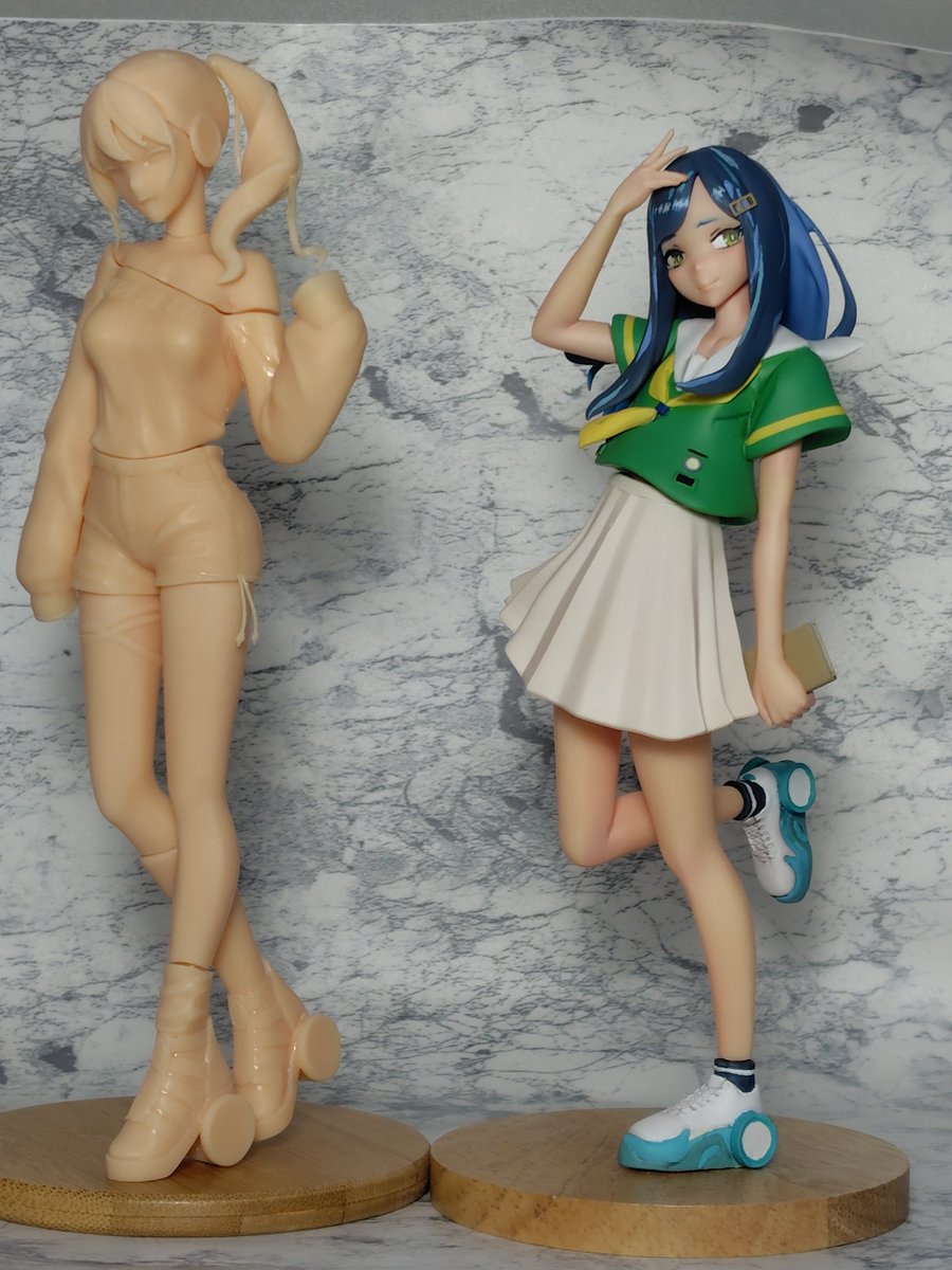 スレンダーお姉さんを意識してナツミよりデカい設定で印刷（ヒール＋α