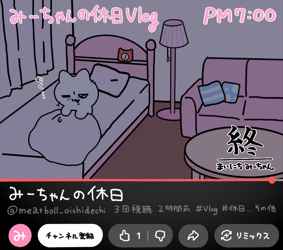 まいにちみーちゃん (@everydaymeechan) / Posts / X