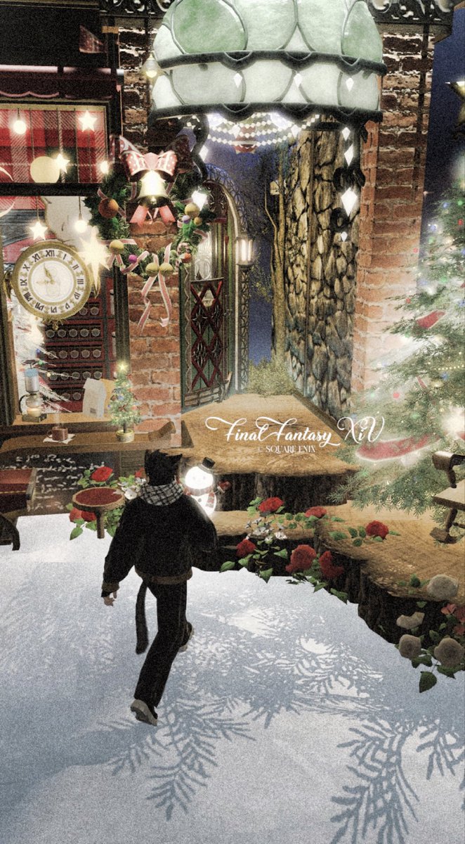 Marché de Noël🎄.*

get a present for 
#Studio_Kai #FF14